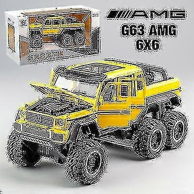 1/32 κράμα Diecast Amg G63 6x6 όχημα φορτηγών αυτοκινήτων S pickup με τα παιχνίδια αυτοκινήτων αγοριών ήχου για