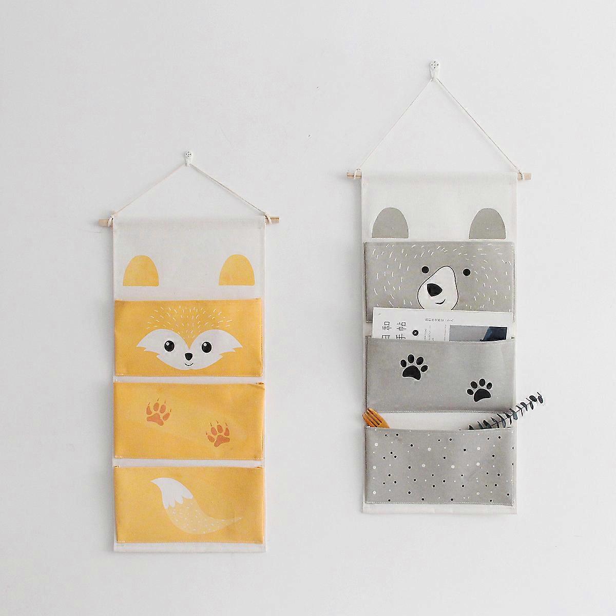 Hanging Wall Organiser With 3 Pockets