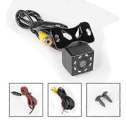 Car Rear View Camera Wide Angle Reverse Parking Waterproof Infrared LED Auto Backup Monitor Universal for BMW HD Night Vision