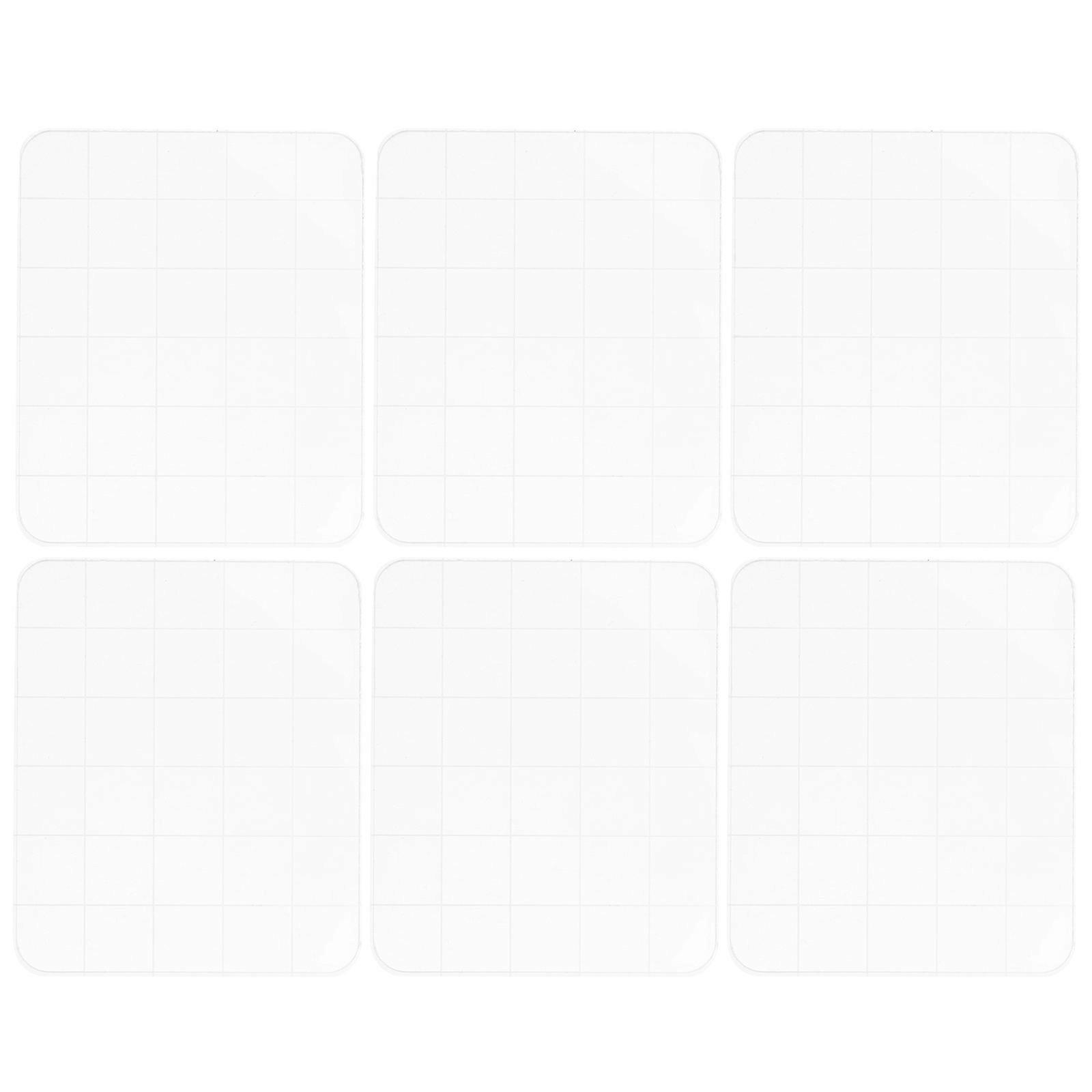 6pcs Stamping Block Stamp Making Board Decorative DIY Stamping Tool for Scrapbooking