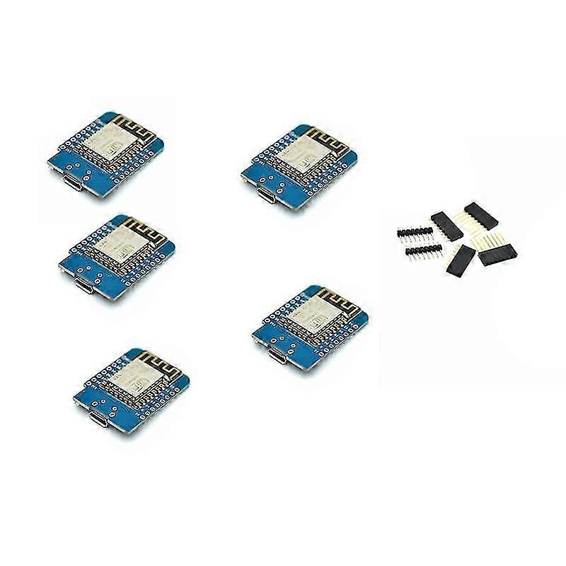5 Pcs Esp8266 Esp-12f Nodemcu Mini D1 Module Wemos Lua Wifi Internet Development Board For Wemos