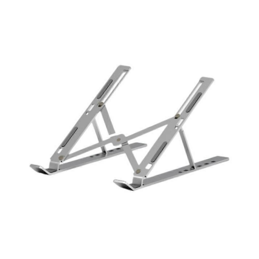Vertical aluminum alloy folding cooling laptop stand