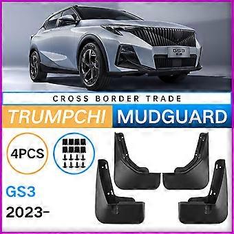 Mudflaps Mudguards for Trumpchi GS3 2023-2024 Normal Version Mudguards Tire Fenders Mud Flaps Wheel Guards Accessories 4x Tyre