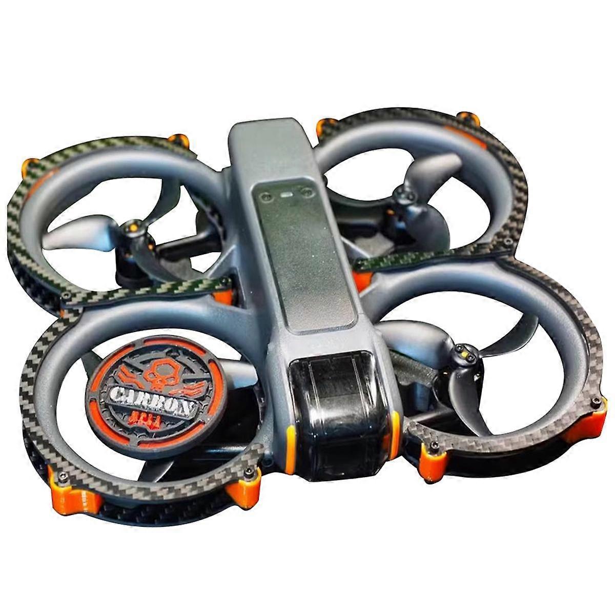 Carbon Fiber Armor Non-Destructive Installation Protection Kit Anti-Scratch Anti-Fall for AVATA2 Ac