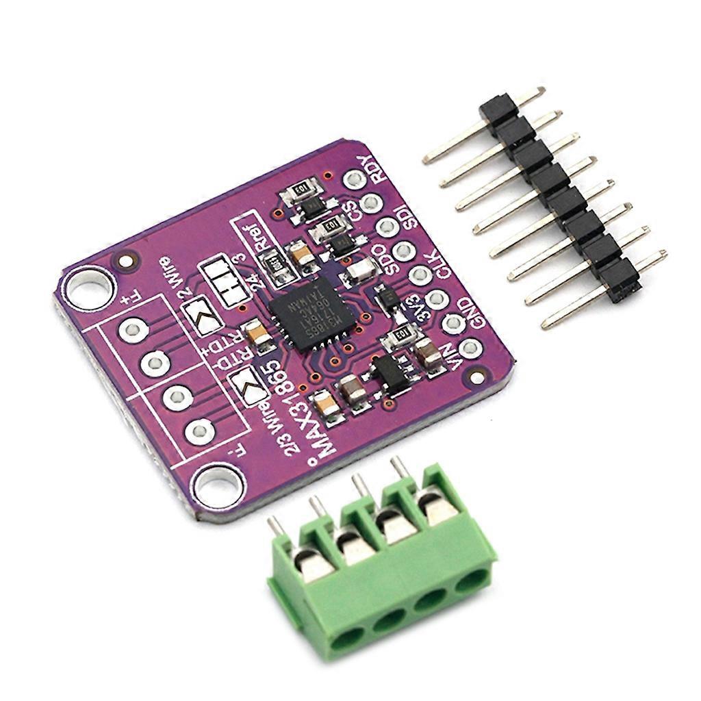 RTD Digital Converter Board PT100 to PT1000 MAX31865 Temp. Detector Module