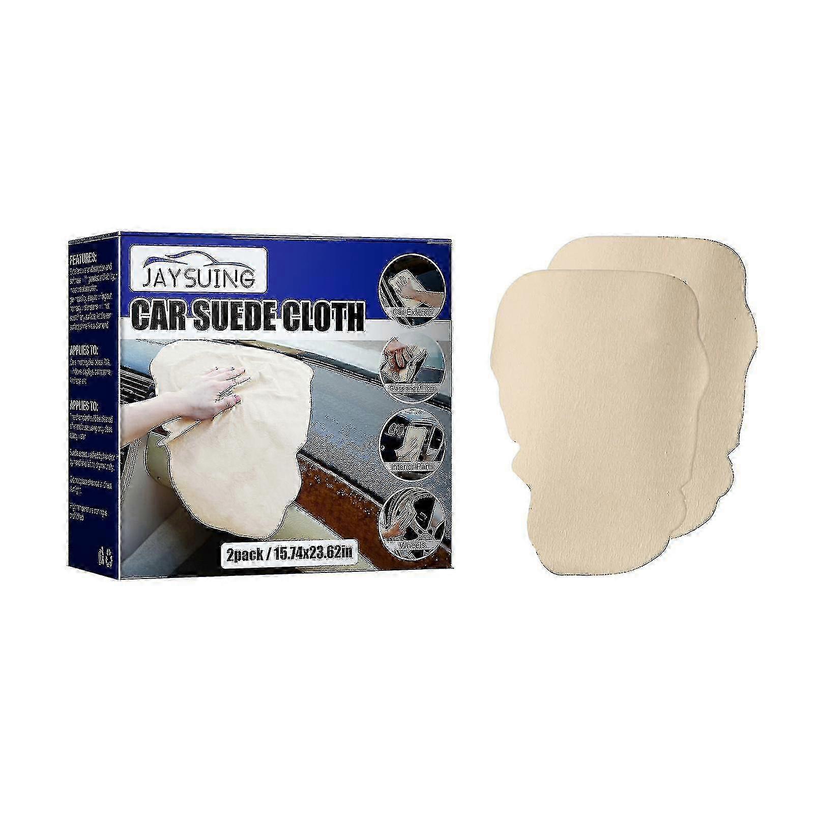 Jaysuing سيارة من جلد الغزال القماش الجلد المدبوغ منشفة سيارة زجاج تنظيف داخلي للسيارة Wi -