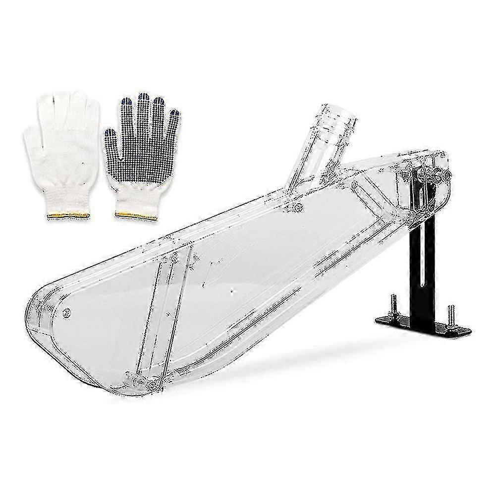 Stand Table Saw Protective Cover, 4-10 Inch Anti Dust Table Saw Guards, Clear Plastic Case-for Tabl - JA