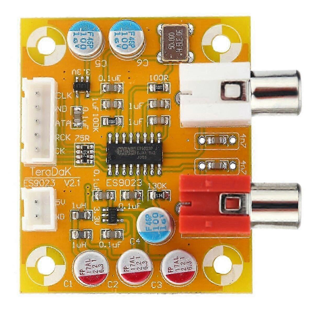 Es9023 Analog I2S 24 Bit 192 kHz Decoder Platine Modul für