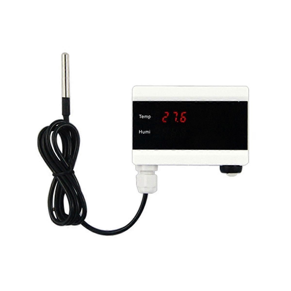 Digital WiFi Temperature Sensor with Thermometer Function, EU Plug