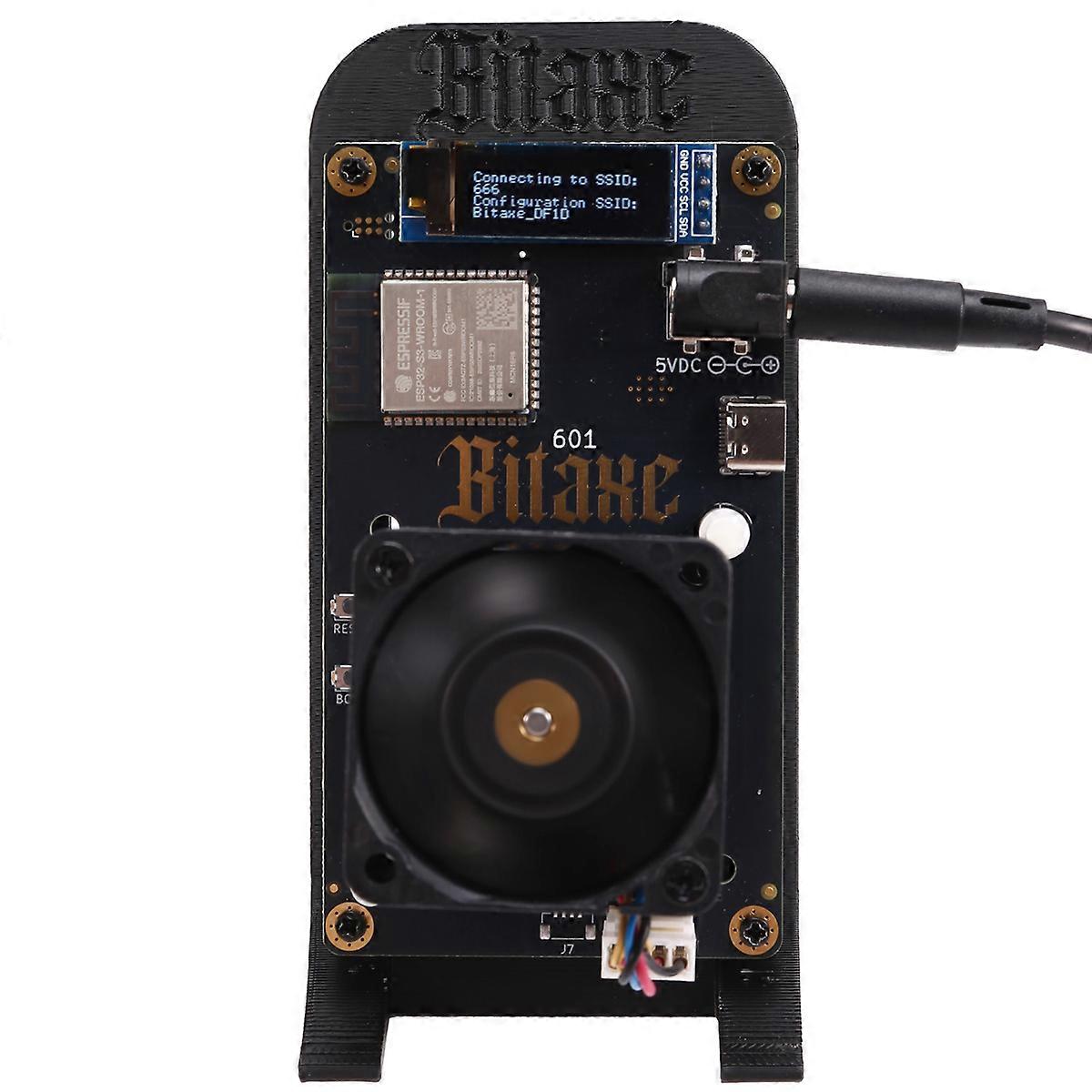 Bitaxe Gamma 601 Solo Miner 1.2TH / S 18W BM1370 Asic Chip من Antminer S21 Pro Bitcoin BTC Miner Wt