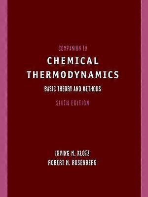 Compagnon de la thermodynamique chimique