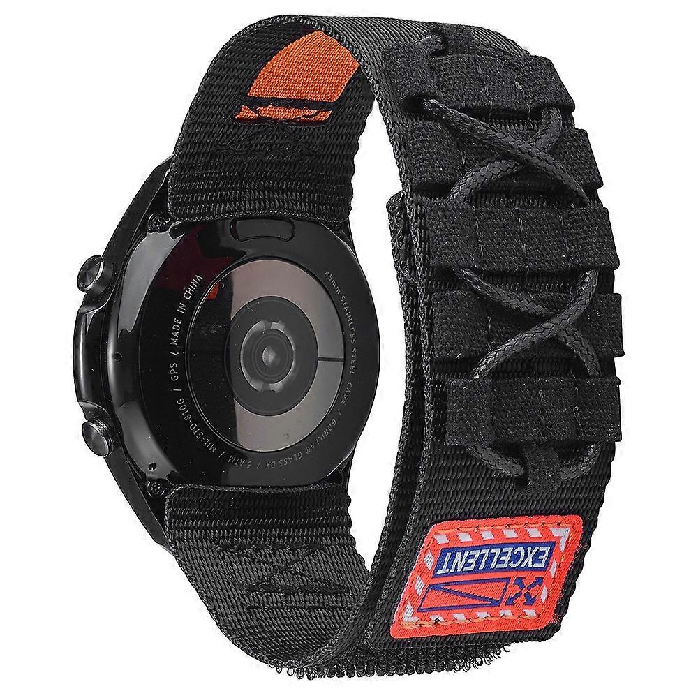Type B For Huawei Watch GT 3 42mm/GT 3 Pro 43mm Watch Band 20mm Loop Fastener Nylon Wrist Strap