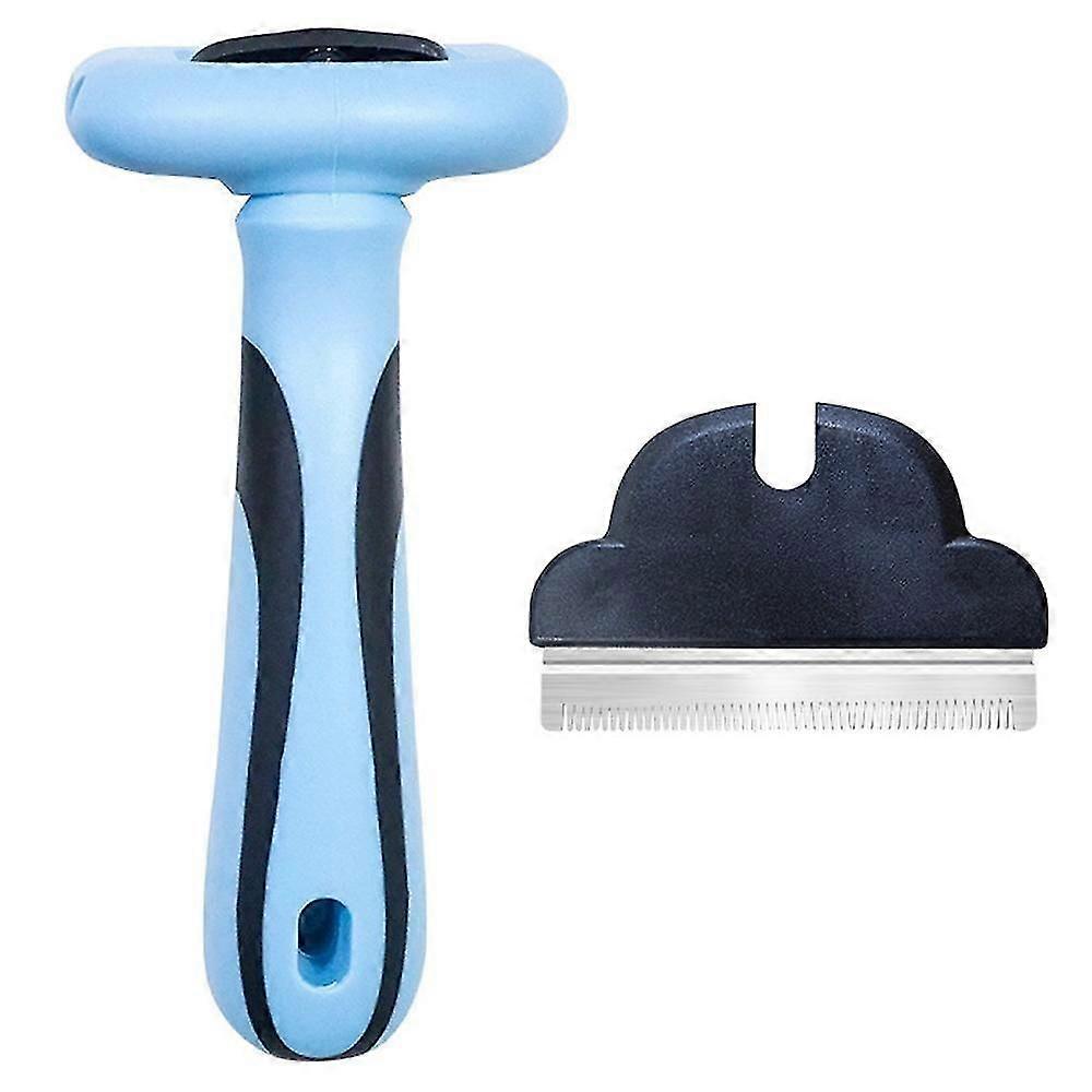 Pet Grooming Brush Effectively Reduces Shedding Professional Deshedding Tool For Dogs And Cats