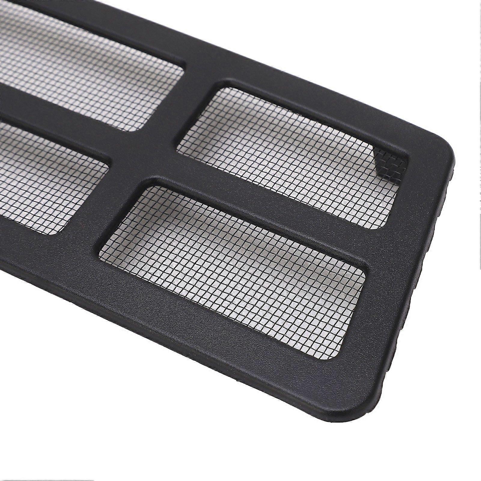 2Pcs Car Air Flow Intake Grille Black Waterproof UV Protection Air Inlet Protective Cover Replacement for Tesla Model Y