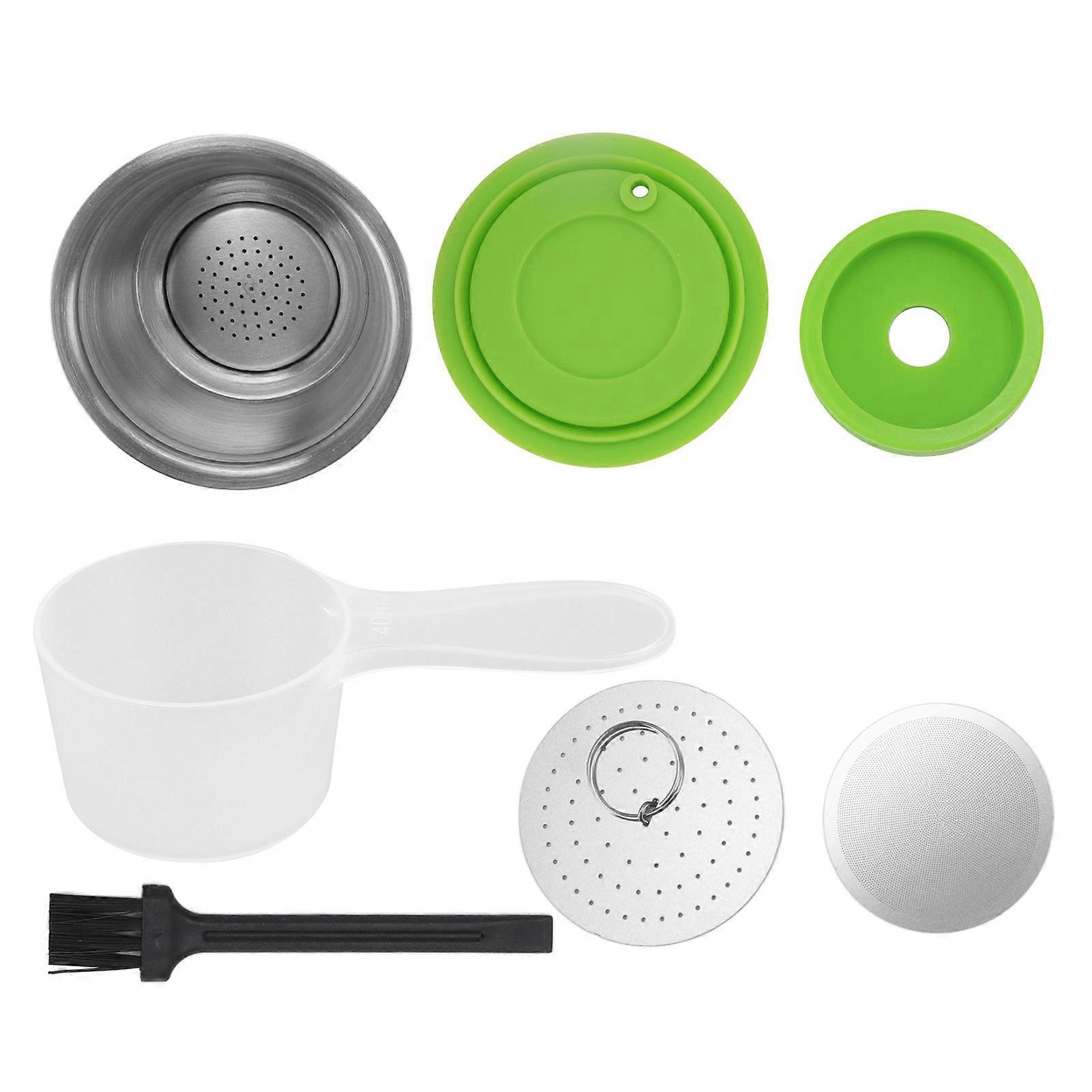 Refillable coffee capsules stainless steel high temperature resistant reusable