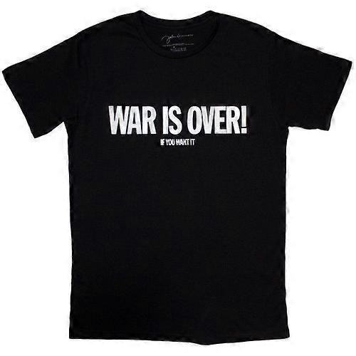 John Lennon Unisex Adult War is Over T-Shirt