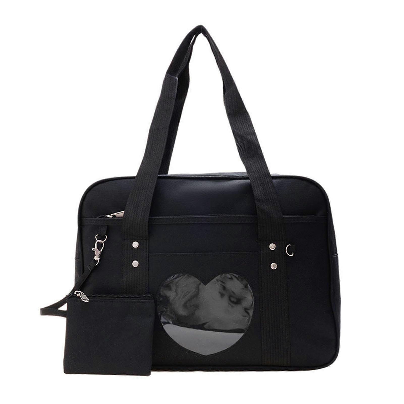 Sac à provisions portable en forme de cœur, doux et confortable à une épaule