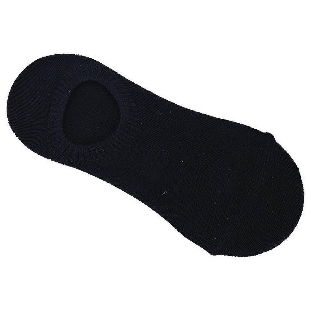 5 Par Kvinner Elastisk Søt Sommer Bomull Helfarge Korte Ankelsokker (#1)