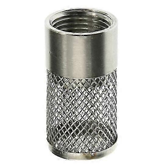 Inlet Suction Strainer Stainless Steel Garden Hose Inlet Filter Mesh Easy Install Intake Hose Pickup Filter Head for Irrigation Water Pump Filter