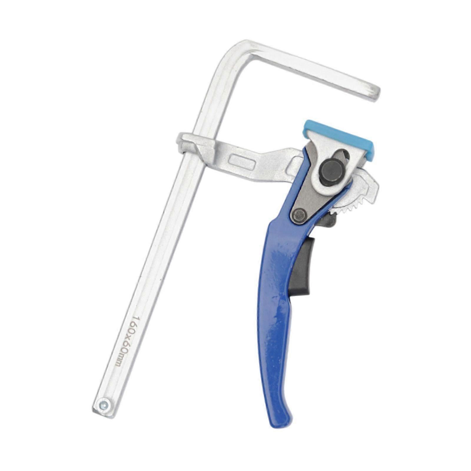 Ratcheting Table Clamp High Performance Alloy Wood Clamp for Sanding Cutting