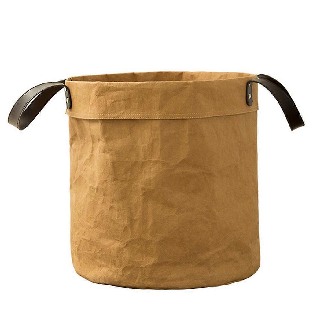 Waterproof Laundry Storage Basket with Handle Foldable Kid Toy Clothes Organizer  S