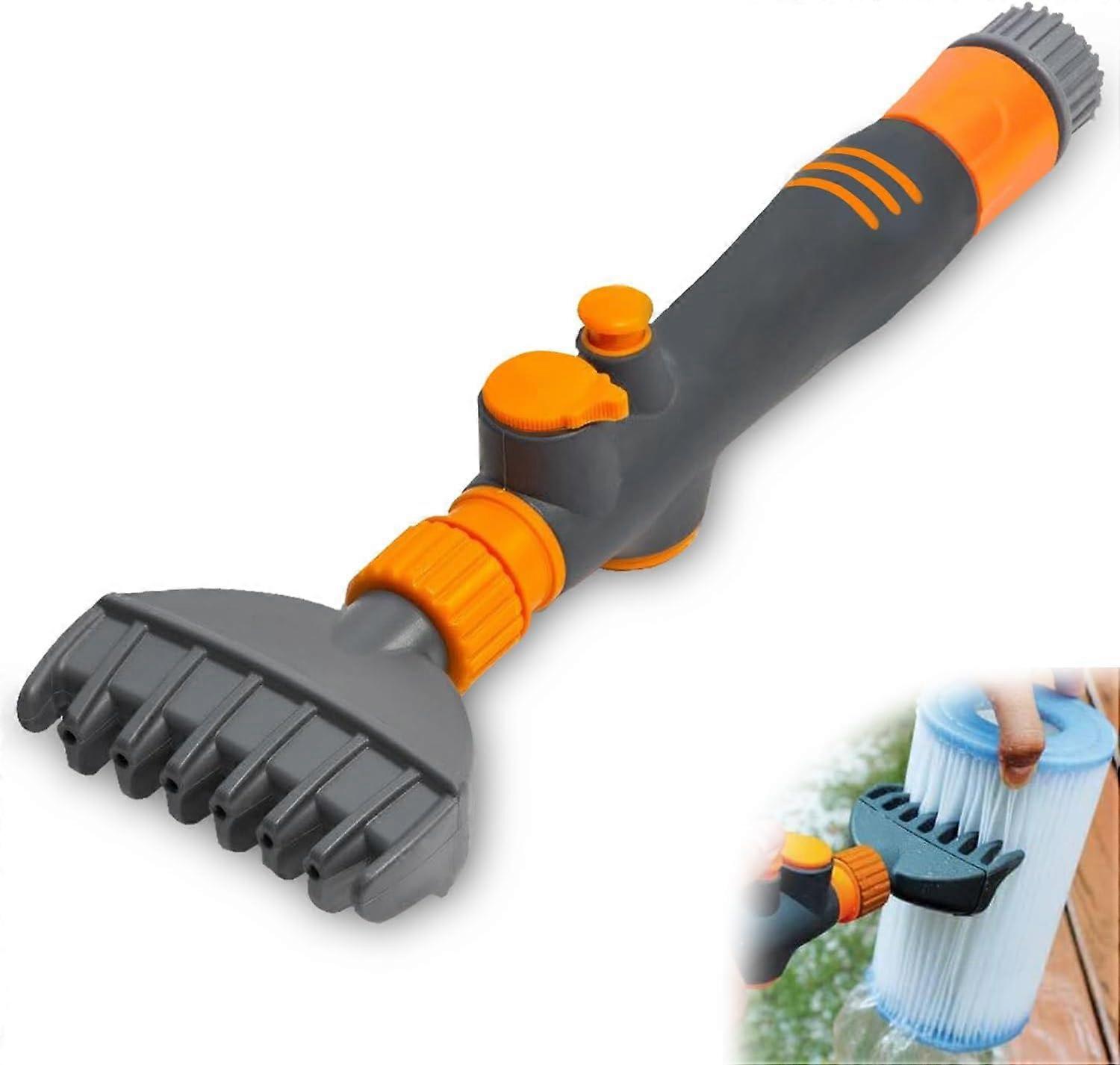 Quick Hot Tub Spa Cartridge Filter Cleaner Hose Attachment Tool for Pool Filters