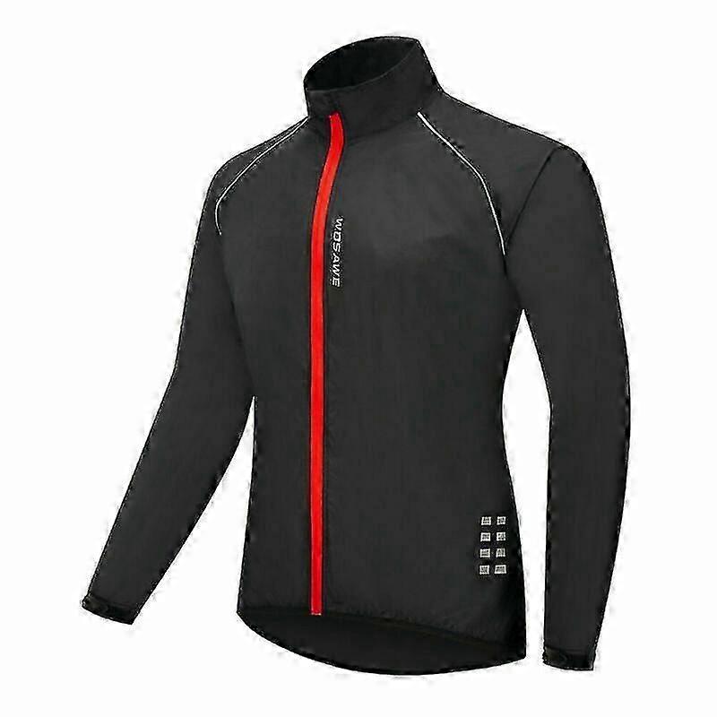 Ultralichte heren fietsjack waterdichte fiets windjack running top