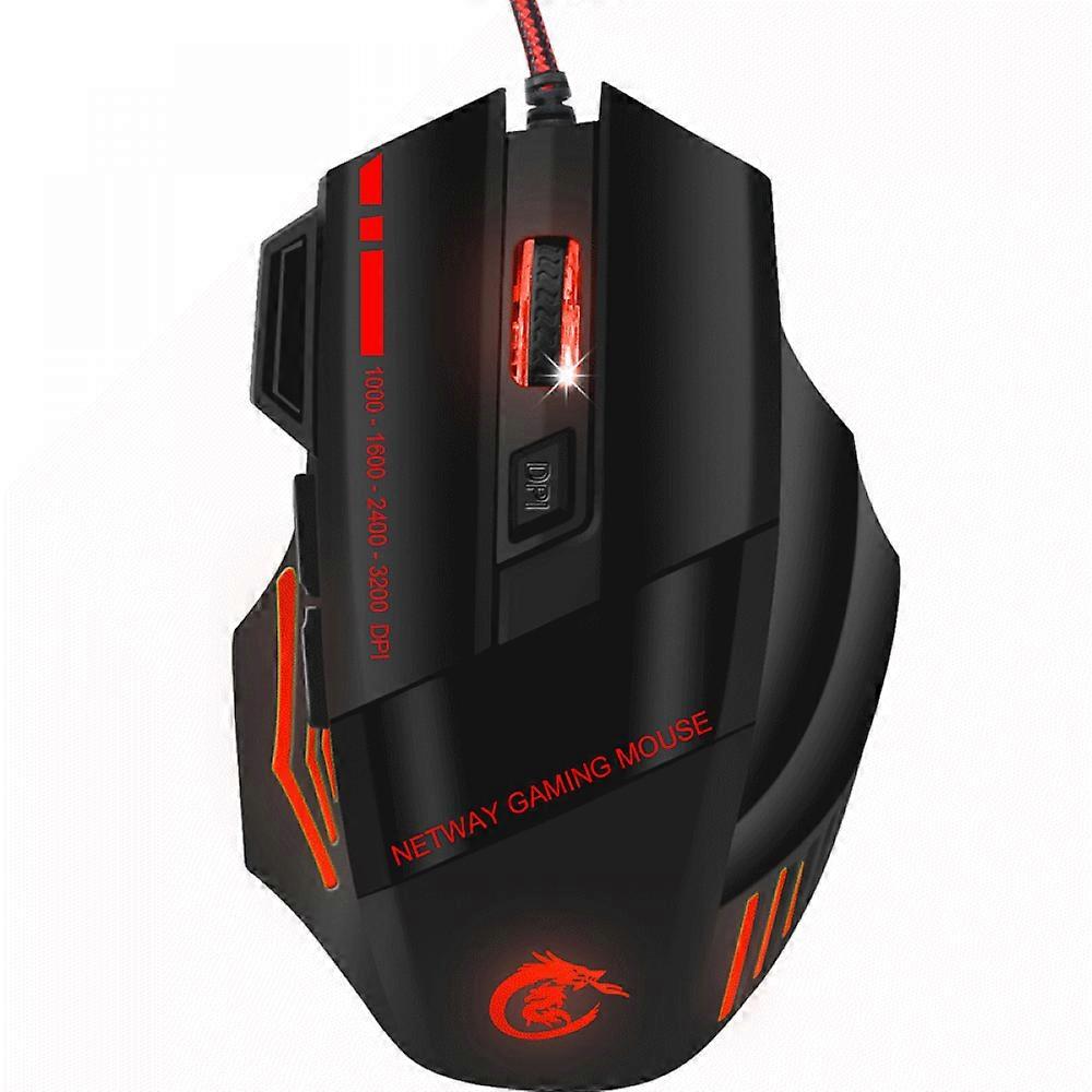 RGB marquee mouse, professional gaming wired optical mouse
