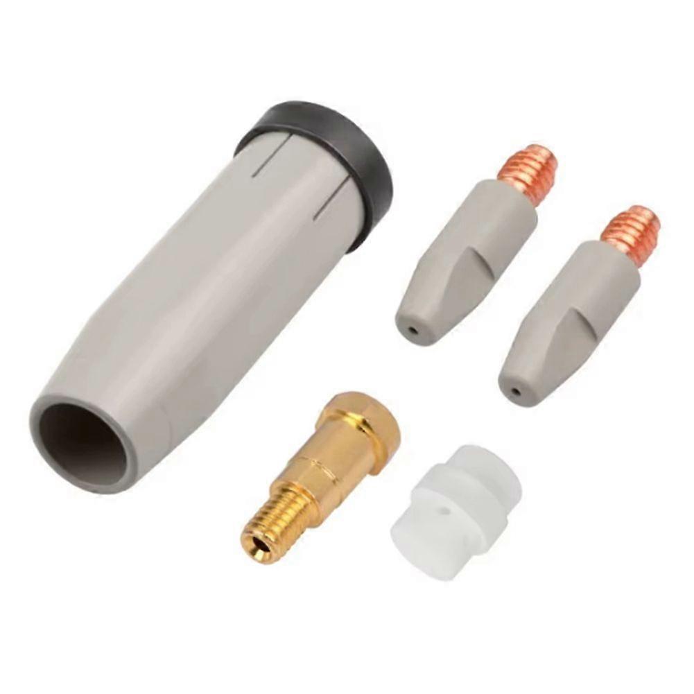 5pcs 24KD Coating Protection Nozzle 1.0mm MIG Torch Gas Nozzle Tip Holder of 24KD MIG Welding Torch