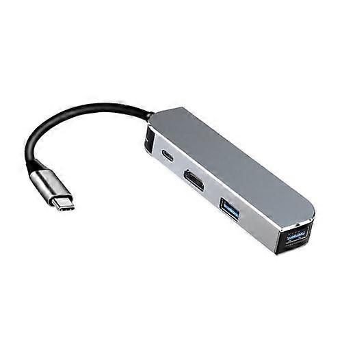 ZRUXE HB-288 4 in 1 USB3.0 Type-C Multifunctional Extension Hub Adapter