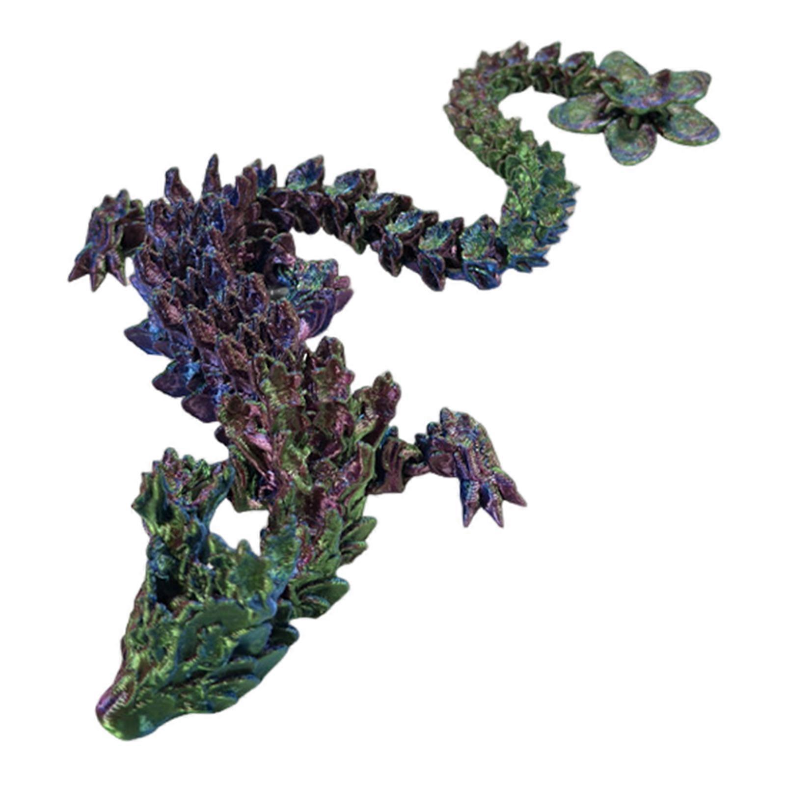 3D Printed Cherry-Blossom Dragons Brain Teasers Antistress Toys for Desk Decor