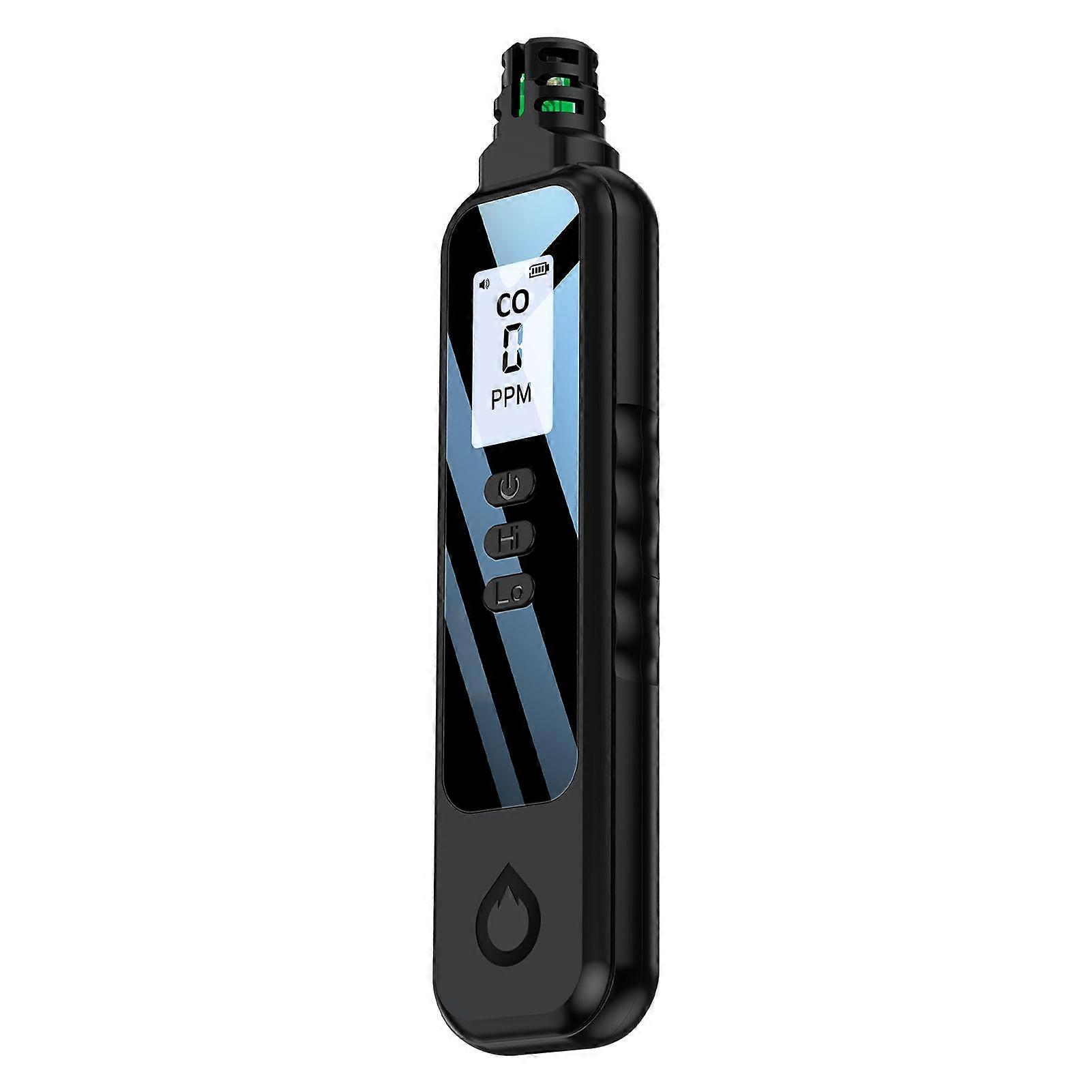 Carbon Monoxide Detector Handheld CO Concentration Meter LCD Display Portable Carbon Monoxide Tester for Travel Car Camping Travel