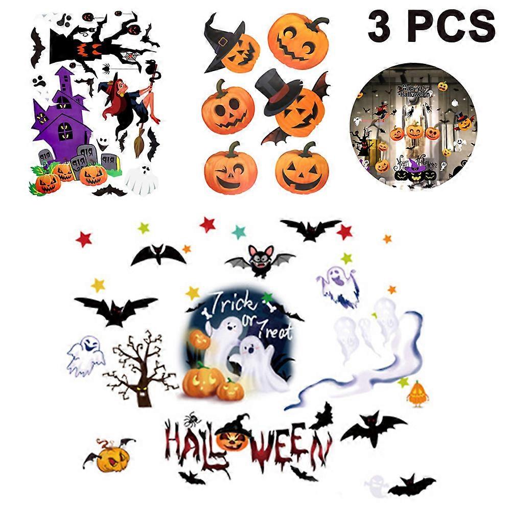 Halloween Window Decorations, Halloween Design, Robust And Durable, Removable And Reusable, Halloween Festival Scene