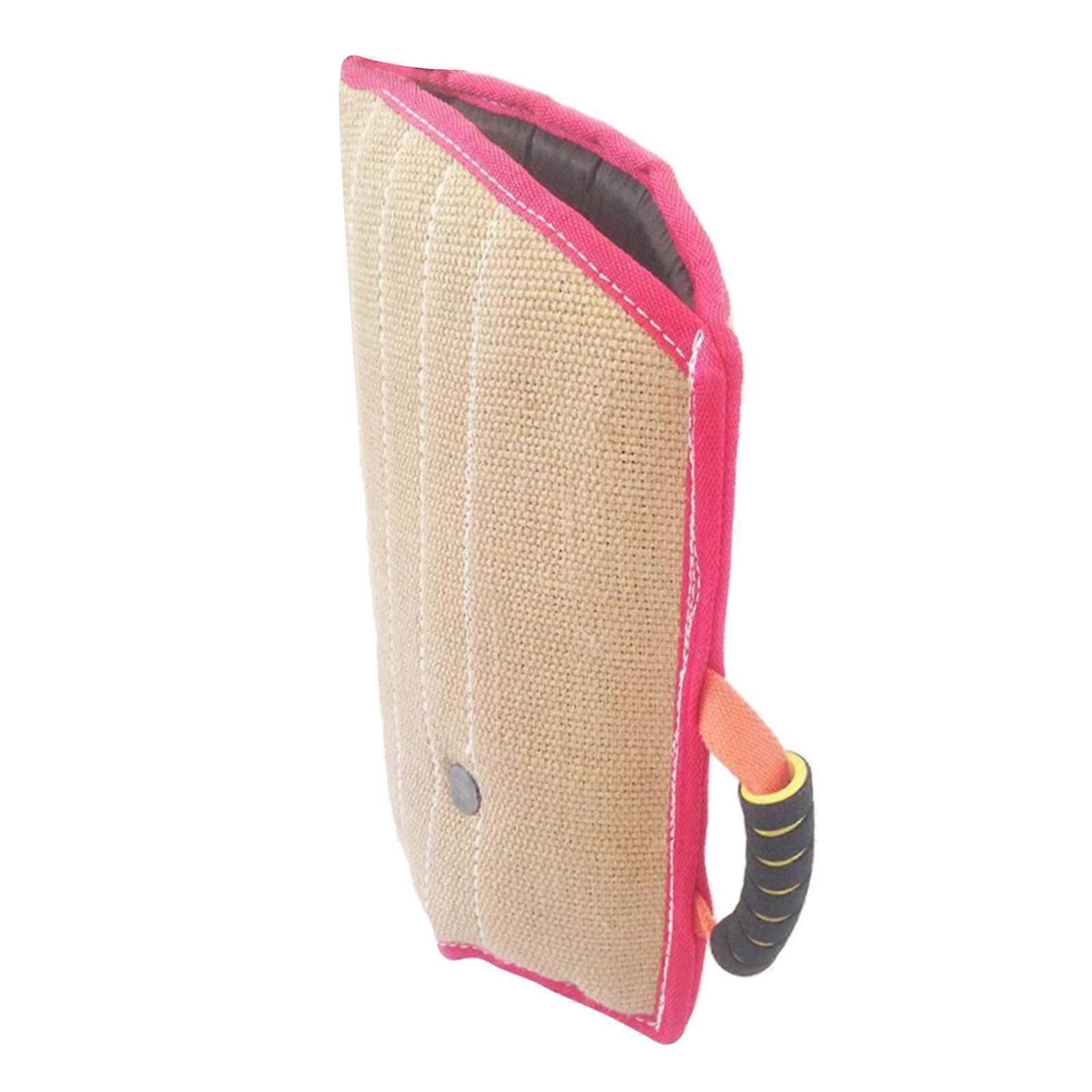 Durable Dog Training Bite Tug Sleeve with Handles for Training Dog, Pet Chewing