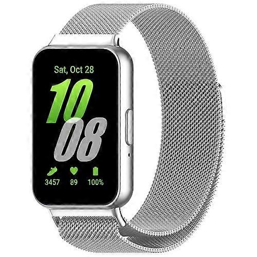 For Samsung Galaxy Fit 3 Milanese Metal Steel Mesh Watch Band