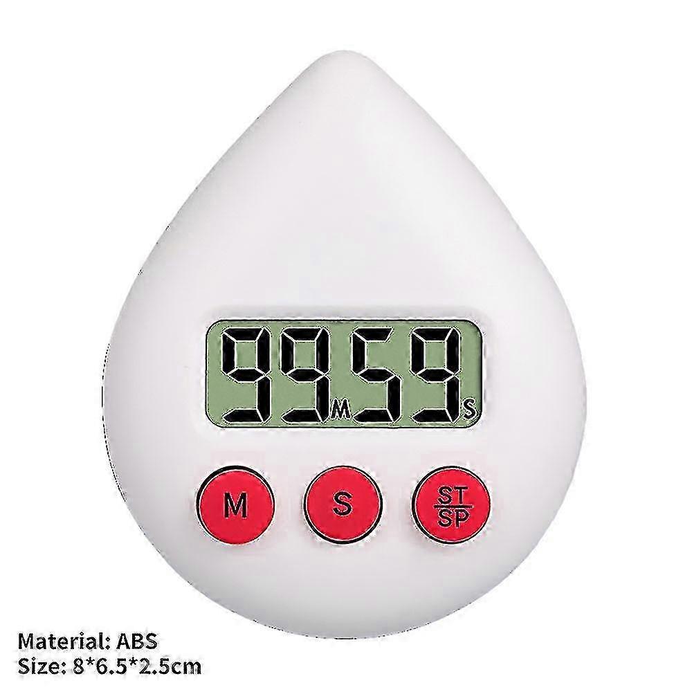 Waterproof Digital Shower Timer, Energy Saver with 5 Colors, Alarm & Suction Cup -