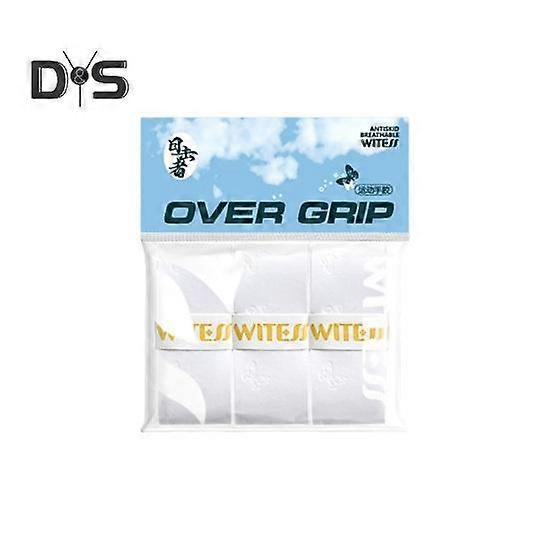 3 יחידות טניס מחבט אחיזה קלטת רך מחבט Overgrips עבור טניס Pickleball בדמינטון נגד החלקה זיעה סופג טניס אחיזת קלטת לעטוף