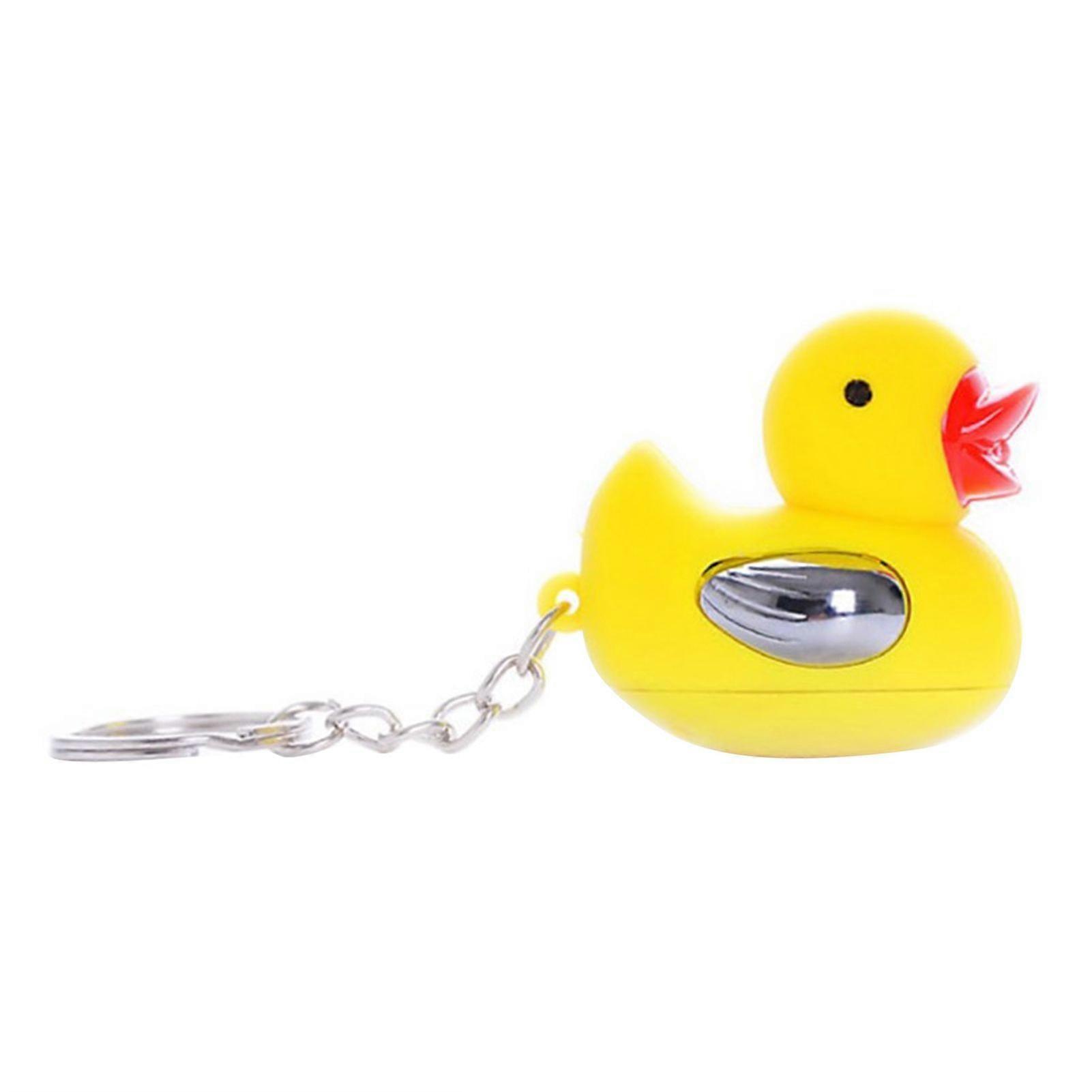 Electric Shocking Ducks Keychain Electric Shocking Prank Toy Safe Fun Prank Shock Ducks for Pranks Jokes
