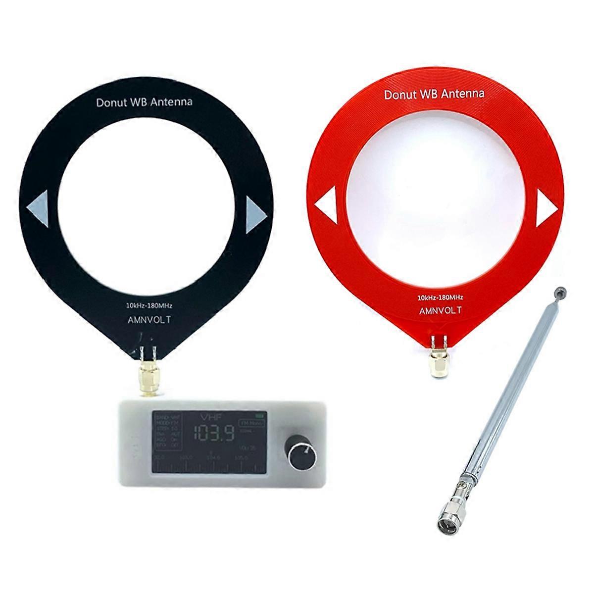 SI4732 Portable Radio 10Khz-180Mhz LSB USB AM FM All Band Mini Pocket Radio Receiver with Antenna