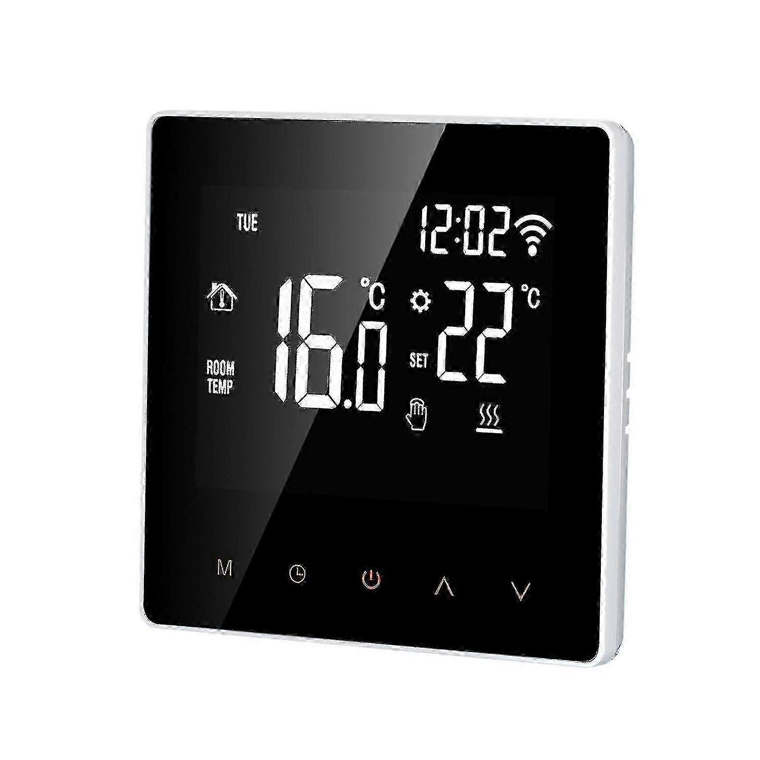 Wi-fi Smart Thermostat Digital Temperature Controller Tuya App Control Lcd Displaytouch Screen Week Programmable Electric Floor Heating Thermostat For