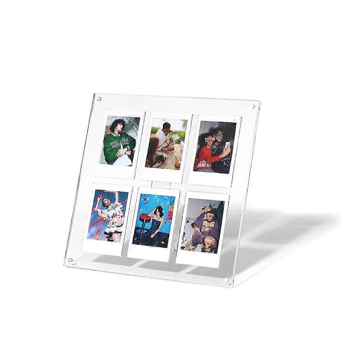 Mini Films - Free-Standing Desktop Display for Horizontal & Vertical Photos, Fits 2X3 Inch Snaps, C JN