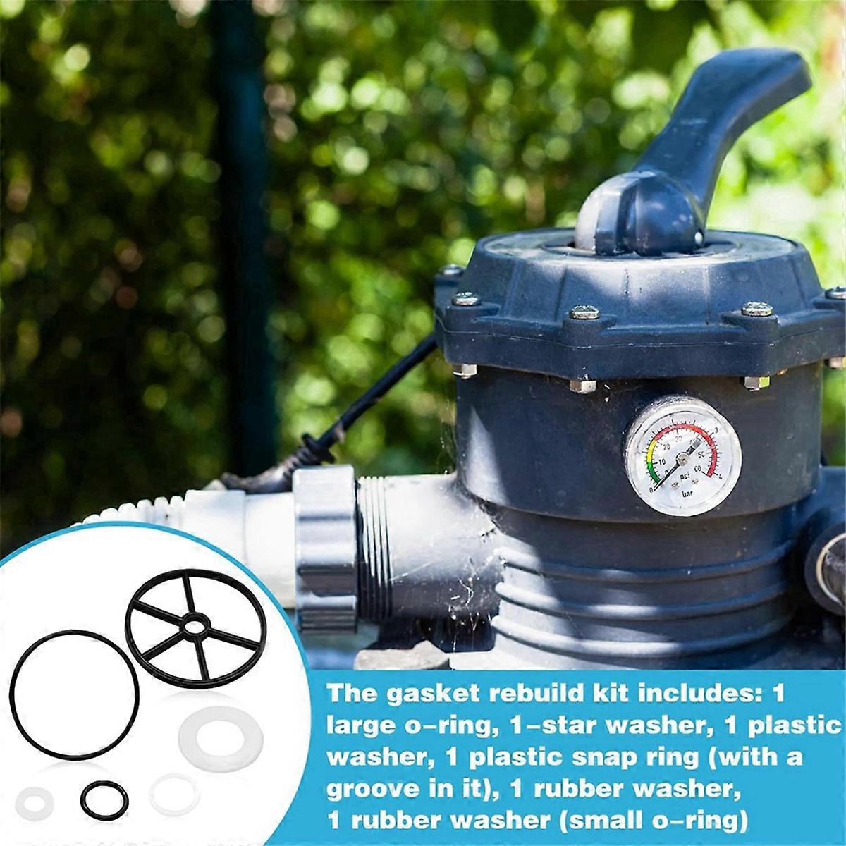 Poolfilterteile Spider-Dichtungssatz, für Sandfilter