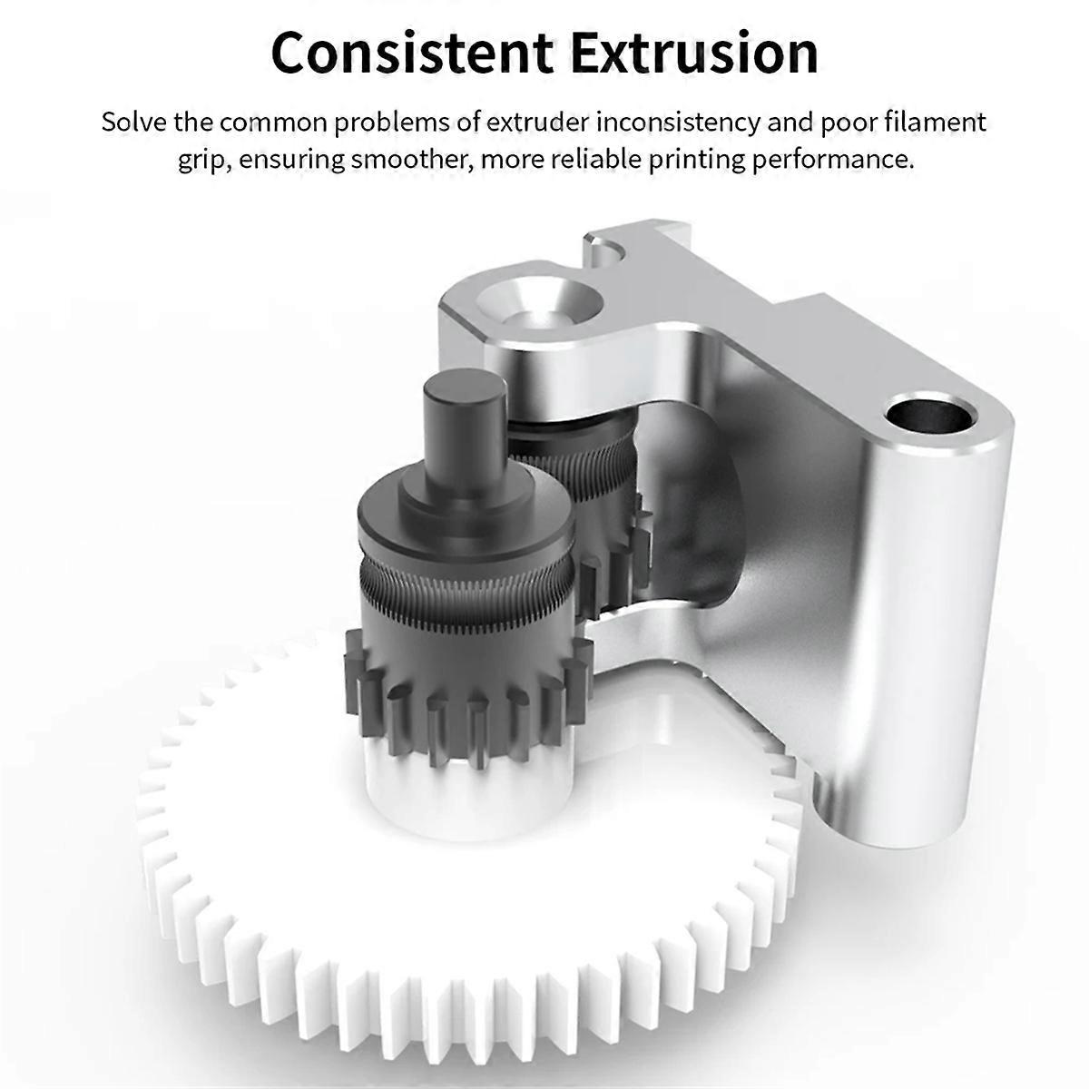 Für FLASHFORGE Adventurer 5M AD5M CNC Nanocoated Extrusion Head Gear Kit 3D-Druckerteile für AD5M 3