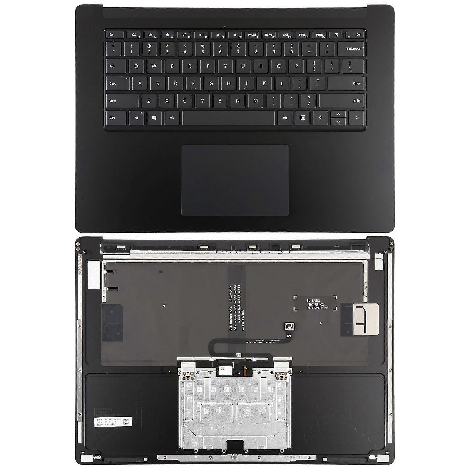 For Microsoft Surface Laptop 3 / 4 15 US Keyboard with C Shell / Touch Board