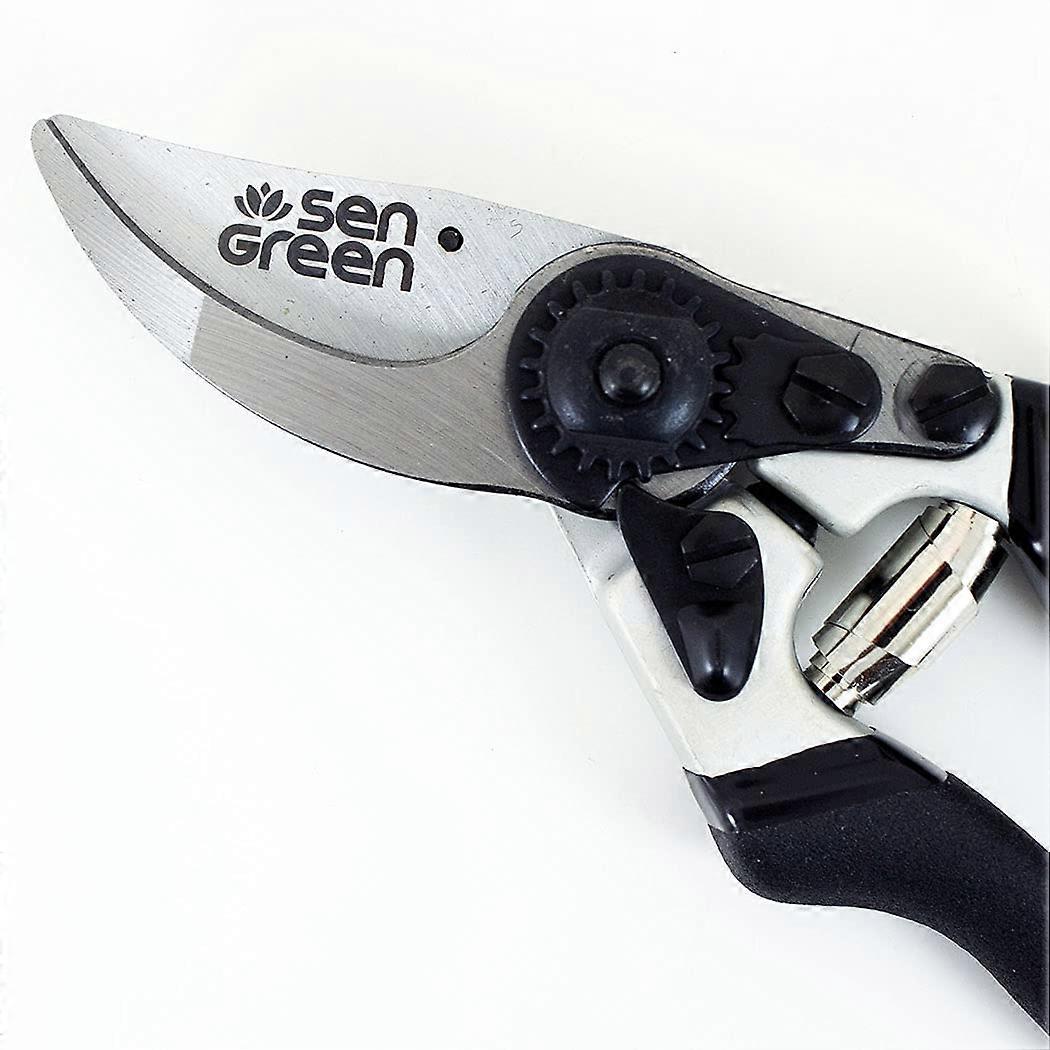 Professional Bypass Pruning Shears 8.5 Inch Extra Sharp Comfort Grip Durable Garden Tool