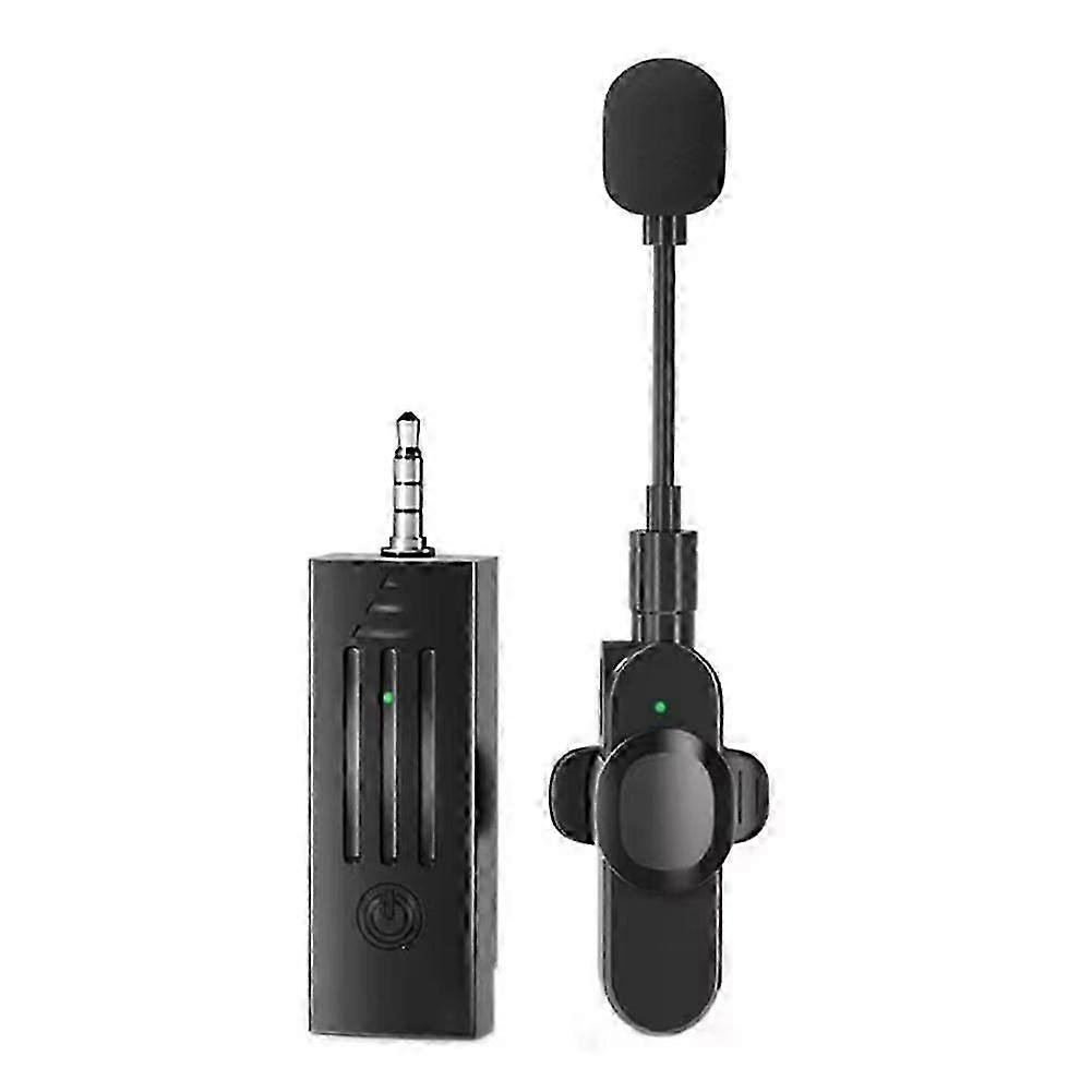 Mini Kablosuz Mikrofon 3.5mm Bluetooth Hoparlör Yaka Mikrofon Hoparlör Dersler için Sınıf Öğretimi 1'i 1 Arada