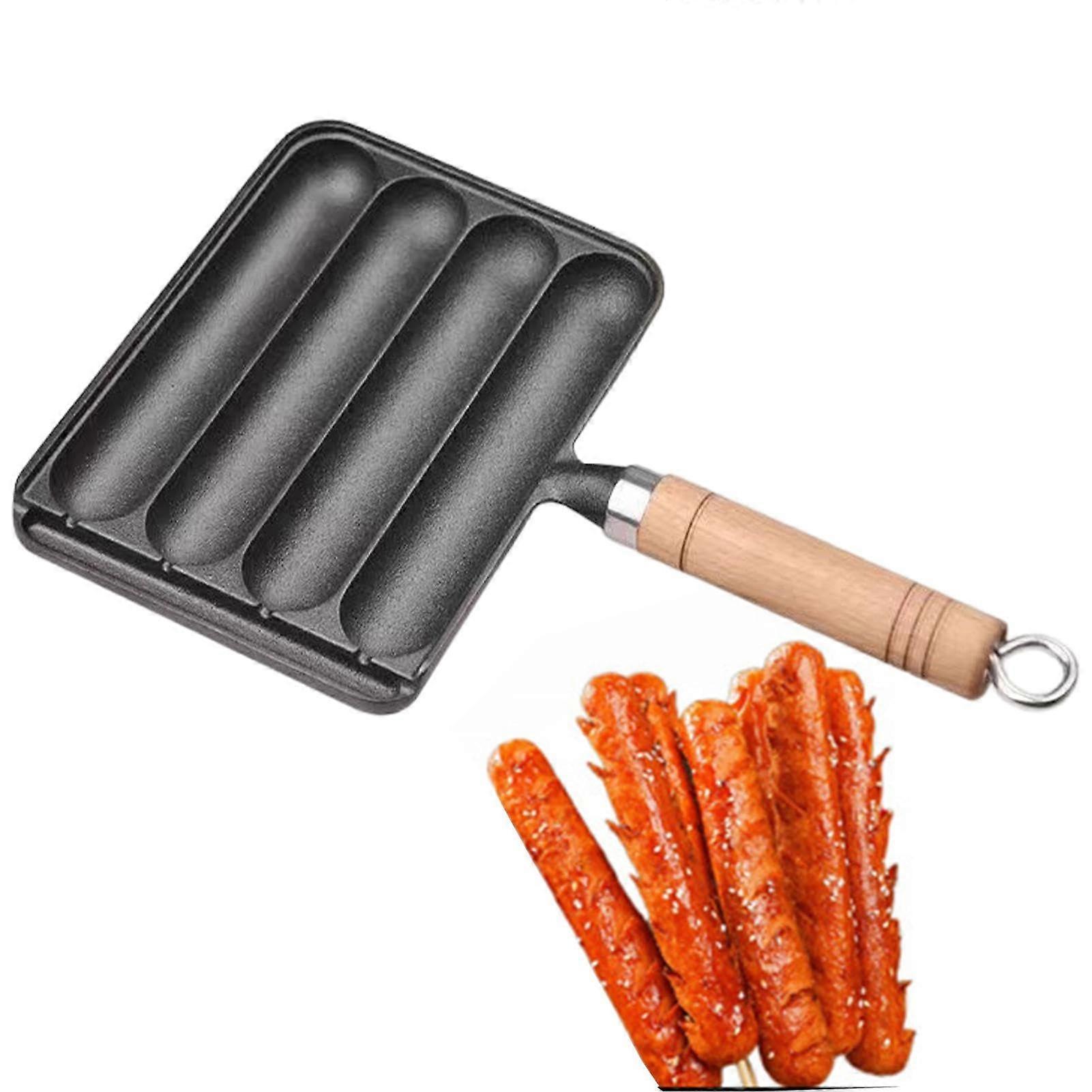 Griddle Grill Pan for Induction Cooker and Charcoal Stove