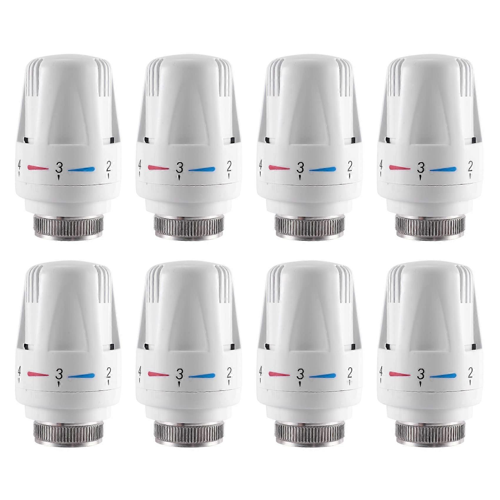 8Pcs Thermostatic Radiator Valve Thermostat Radiator Valve Replacement