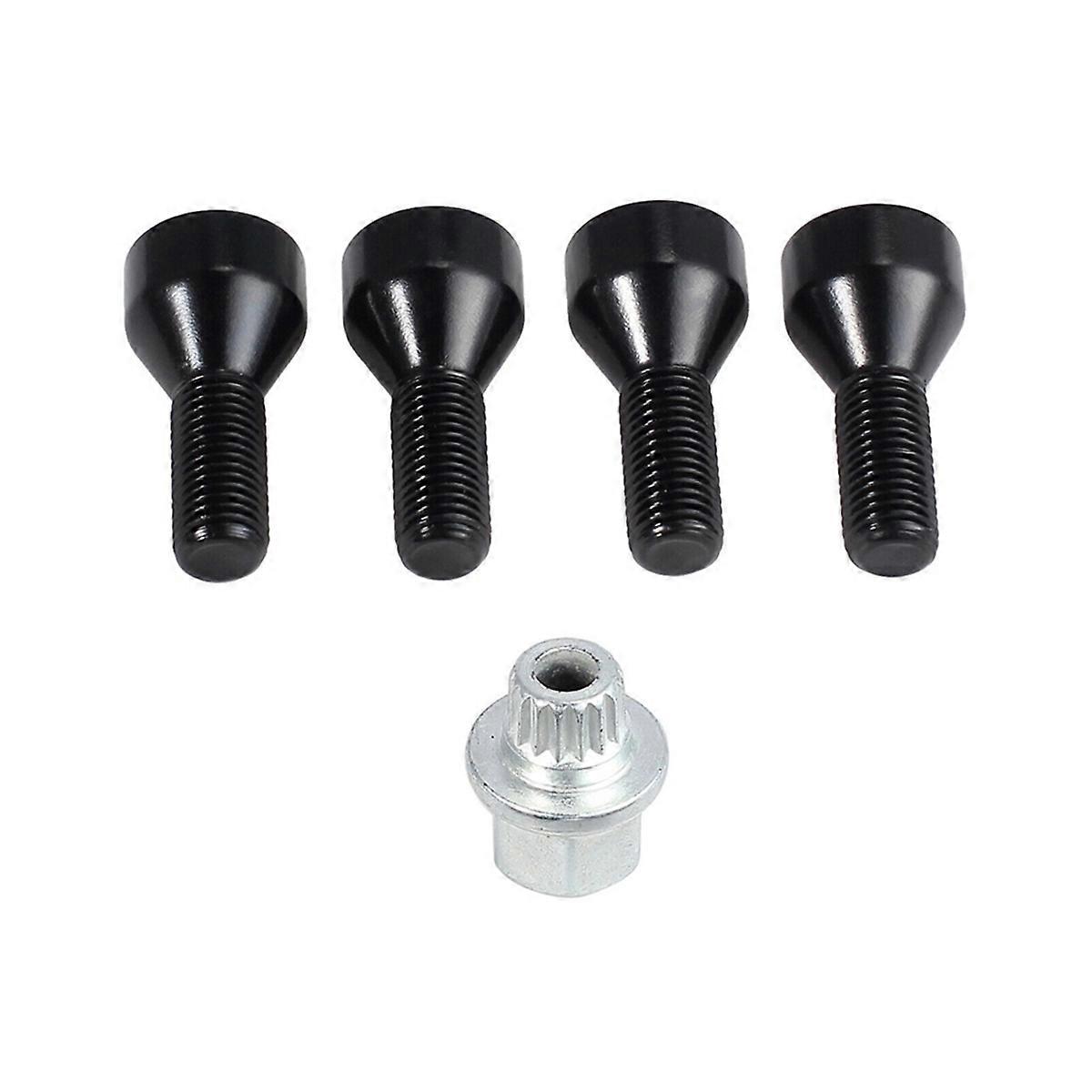 Wheel Locking Nut Bolt Kit M12X1.5 36136786419 for Z4 Z3 M6 M5 M3
