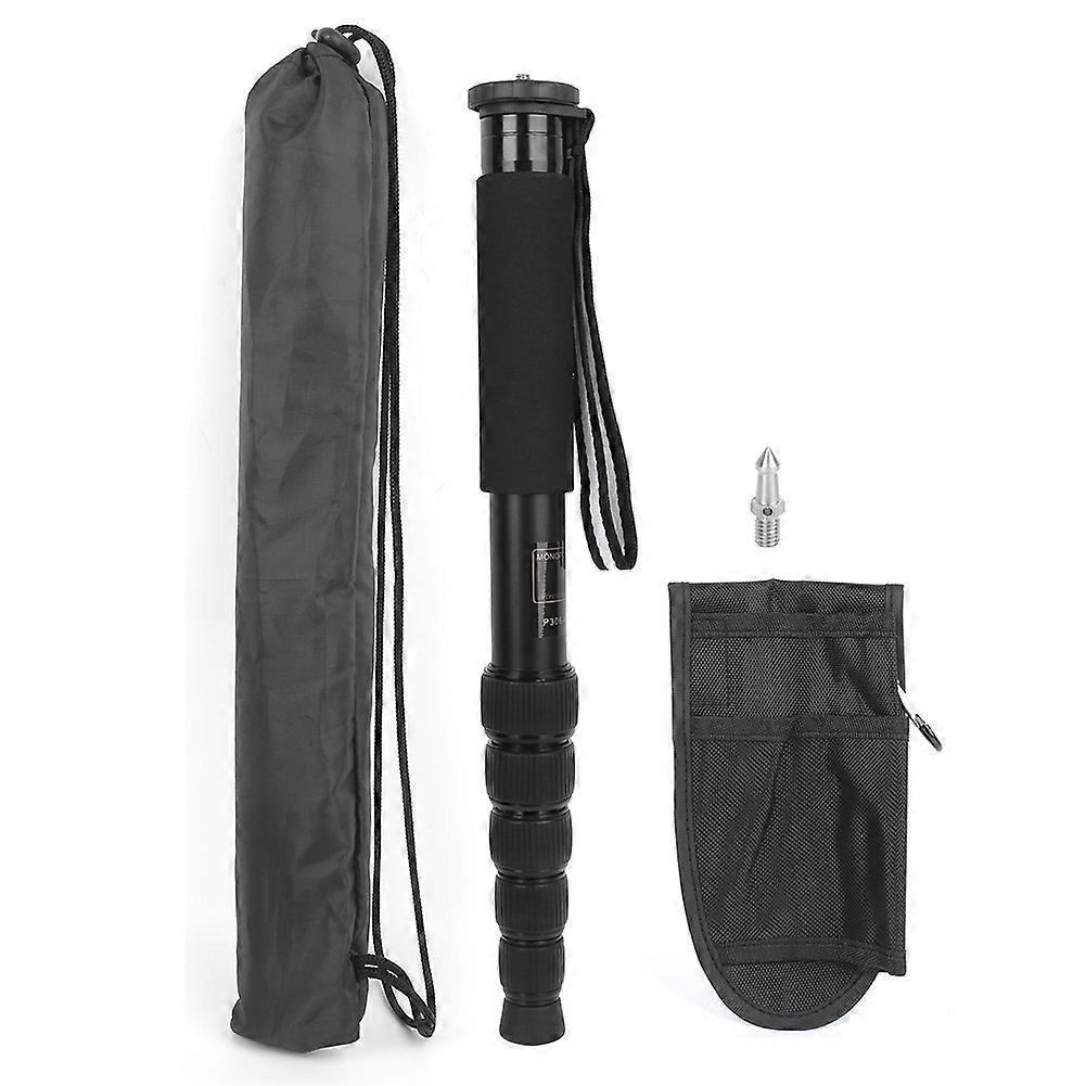 P306A Aluminum Alloy Telescopic Tube Structure Monopod DSLR Camera Small Portable Bracket